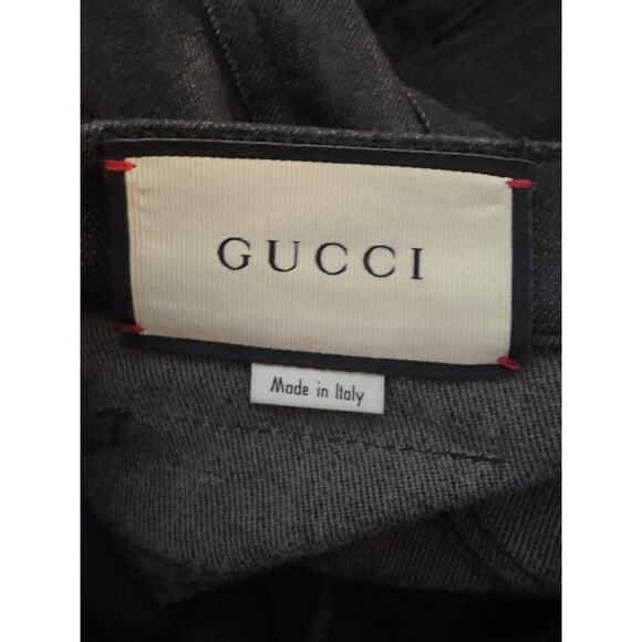 Authentic Gucci Black Memento Mori Jeans - Picture 10 of 12